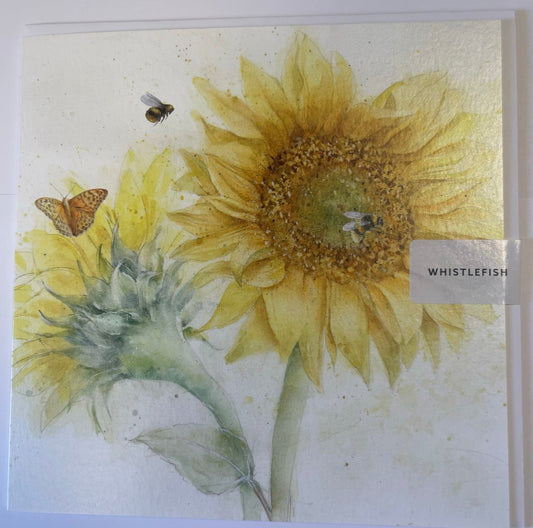 Sunflower Art Card