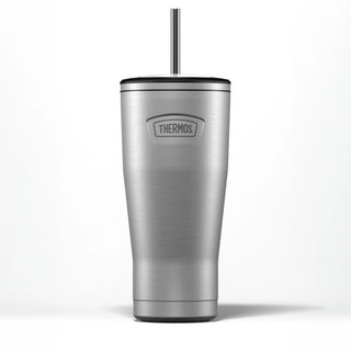 Icon Cold Cup with Straw - Stainless Steel