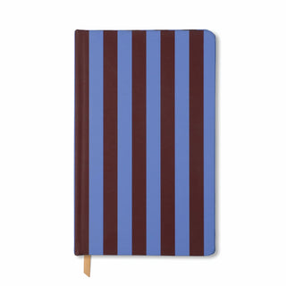 Soft Touch Journal - Purple + Nutmeg Stripe