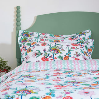 Indienne Floral Single Duvet Cover Set Multi