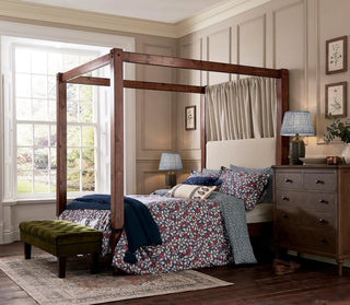 Grove Floral Single Duvet Cover Set Royal Blue