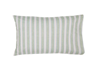 Juliette Stamp Green Pair of Standard Pillowcases Green