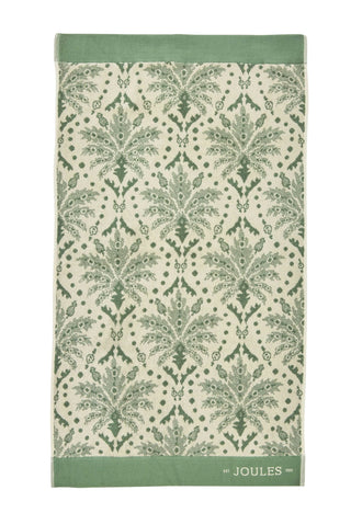 Palm Geo Bath Towel Green