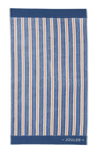 Grove Stripe Bath Towel Blue