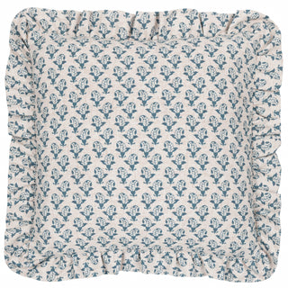 Lulah Block 45x45 Cushion Linen/Blue