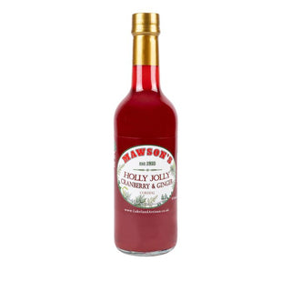 Holly Jolly Cranberry & Ginger in Punch Glass Bottle