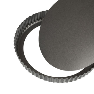 Luxe Loose Base Fluted Quiche Pan 25cm
