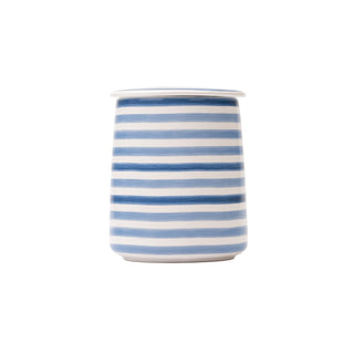 At Home Tea Canister Blue