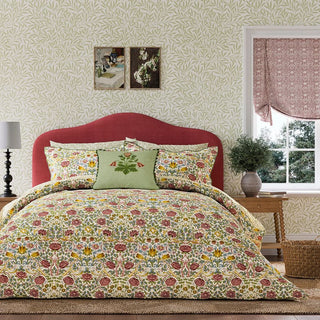 Rose King Duvet Cover Cover Set Bough's Green/Rose