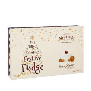 Brandy Cream Festive Fudge Gift Box 