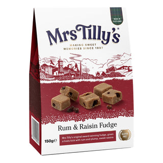 Mrs Tilly's - Rum & Raisin Fudge Box