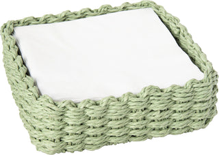 Paper Napkin Holder Sage Green