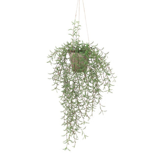 Hanging Greenery In Pot 58cm
