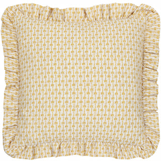 Panni Block 45x45 Cushion Linen/Ochre