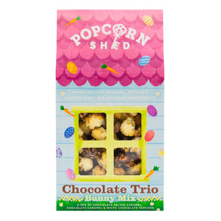 Chocolate Trio Popcorn Shed