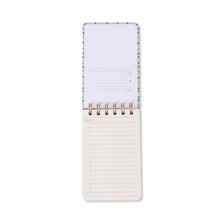 Tulip Twin Wire Notepad Green Vine