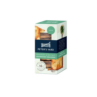 Rosemary & Sea Salt Sourdough Crackers 90G