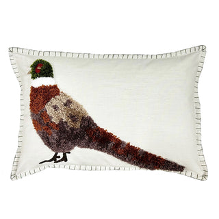 Parker Pheasant Tufted Cushion