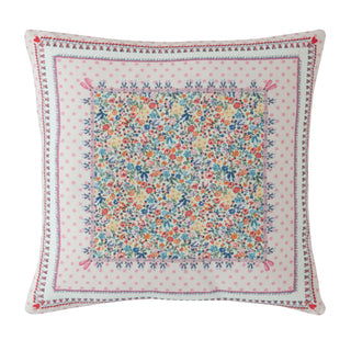 Patchwork Pink Filled Cushion