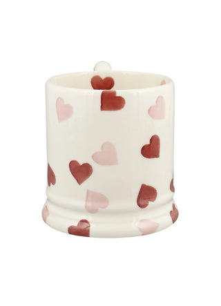 Pink Hearts 1/2 Pint Mug