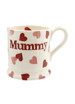 Pink Hearts Mummy 1/2 Pint Mug