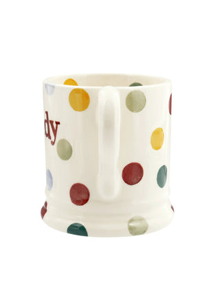 Polka Dot Daddy 1/2 Pint Mug