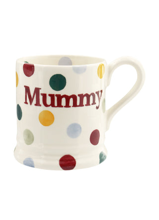 Polka Dot Mummy 1/2 Pint Mug