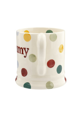 Polka Dot Mummy 1/2 Pint Mug