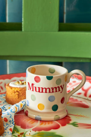 Polka Dot Mummy 1/2 Pint Mug