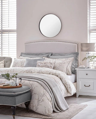 Pussy Willow Dove Grey Duvet Cover Set - King