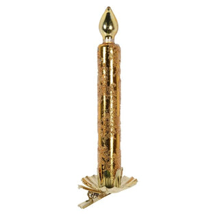 Gold Foil Candle Clip