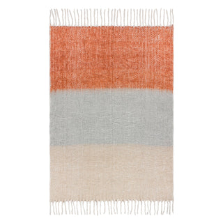 Rawton Ombre Throw Brick/Flint