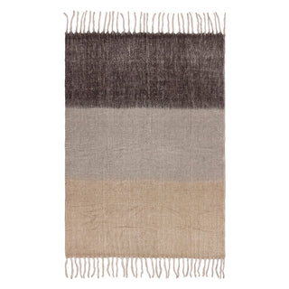 Rawton Ombre Throw Flint/Black