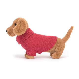 Sweater Sausage Dog Tan