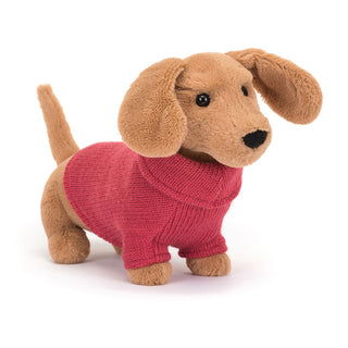 Sweater Sausage Dog Tan