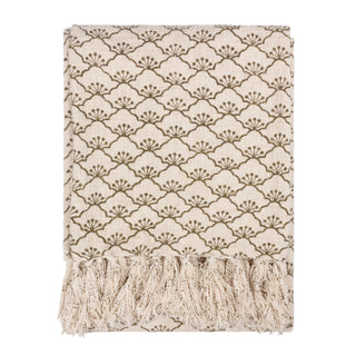 Saku Throw Olive 130x170cm