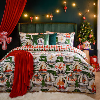 Showtime Double Duvet Set Pine