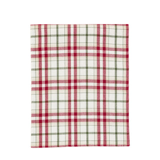 Heritage Christmas Check Table Runner Lrg