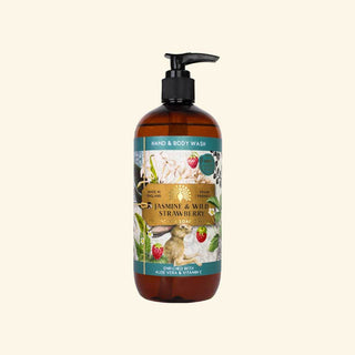 Anniversary Jasmine and Wild Strawberry Hand and Body Wash