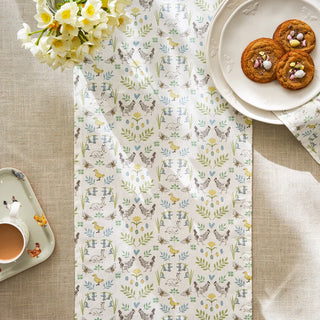 Spring Chicken Table Runner