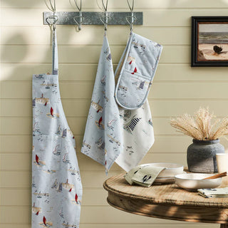 Coastal Boats Adult Apron