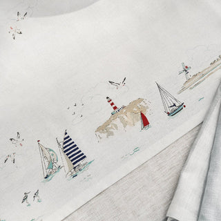 Coastal Boats Table Runner