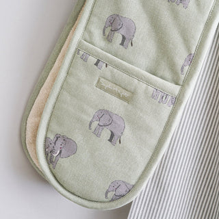 Elephant Double Oven Glove