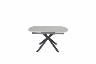 Sintered Stone Dining 140cm-200cm Extending Dining Table (White)