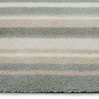 Sage Stripe Washable Doormat
