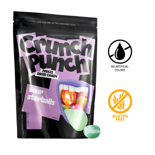 Freeze Dried Candy Sour Starballs 50g