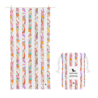 Pink Power Kids Quick Dry Towel Medium