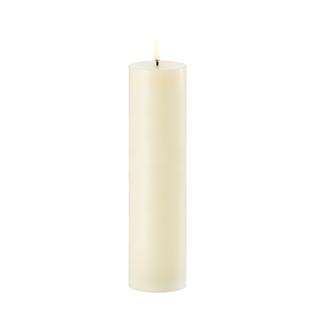 Uyuni Led Classic Pillar Candle Ivory 5.8 x 22cm