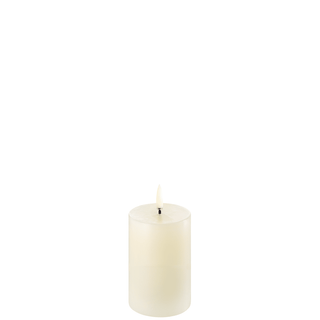 Uyuni Led Mini Pillar Candle Ivory 5x7.5cm