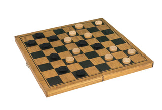 Draughts Wooden Game